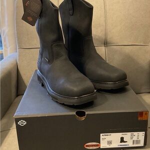Harley-Davidson Men's Black Noir Altman CT Boots 11